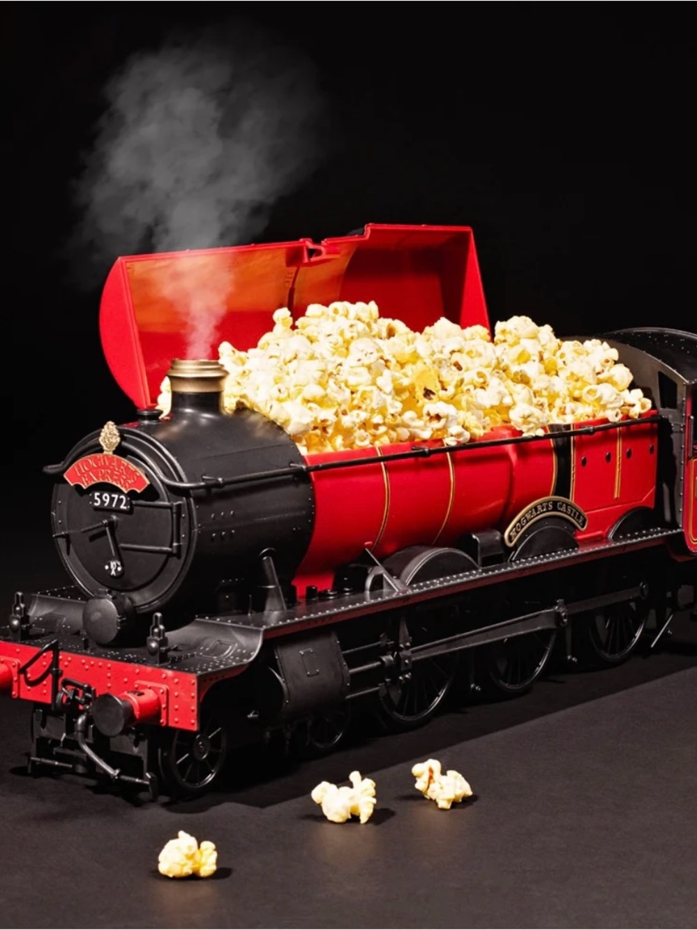 Harry Potter 25th Ann. Hogwarts Express & Gryffindor Silhouette Popcorn Buckets!